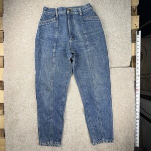 Vintage Lee Jeans two pocket Womens 11 Blue dark Wash‎ Denim